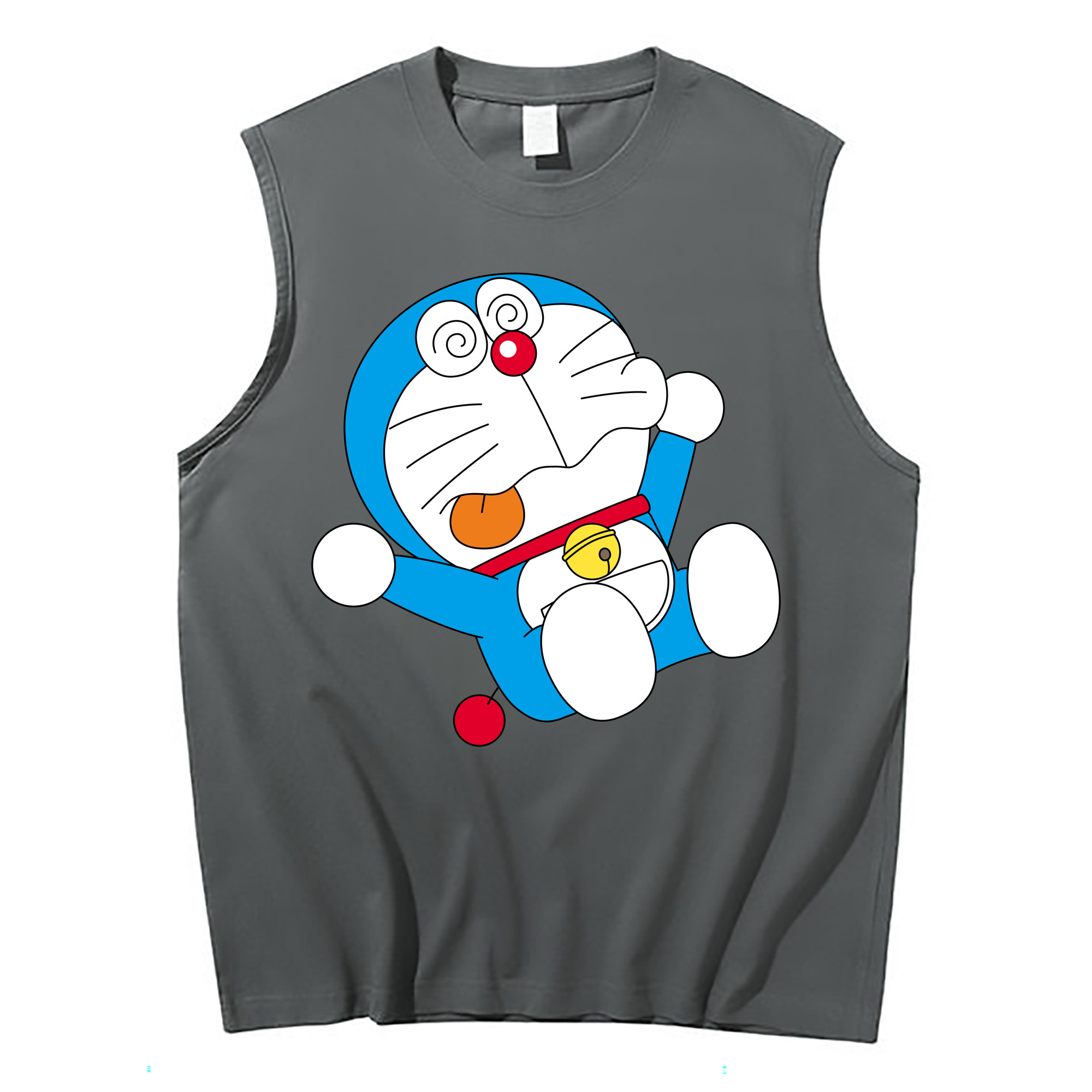 （画像用） ドラえもん Doraemon コットン100％タンクトップ（フロントプリント）
